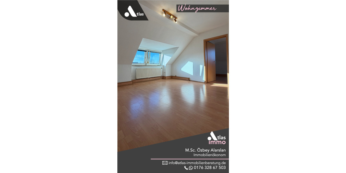 Dachgeschoßwohnung Lengerich - 2.5 Zimmer, 45 m&sup2;, 565&euro; | Angebot:24338151