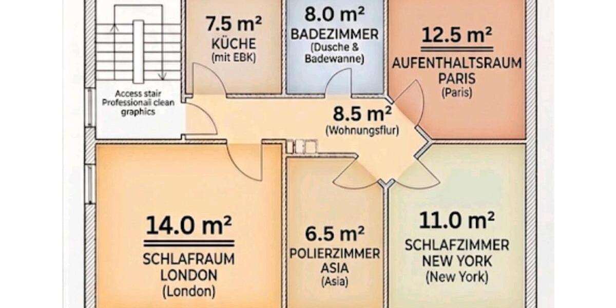 Wohnen auf Zeit Drolshagen - 4 Zimmer, 68 m&sup2;, 18&euro; | Angebot:26351560