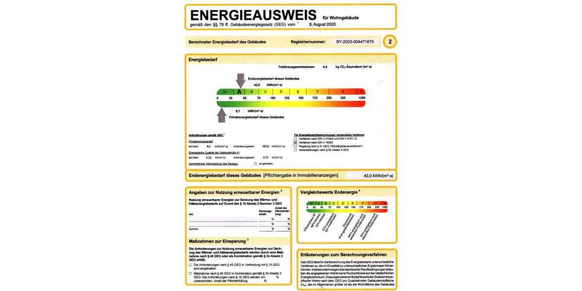 Etagenwohnung Monheim - 4 Zimmer, 99 m&sup2;, 1.110&euro; | Angebot:26019911