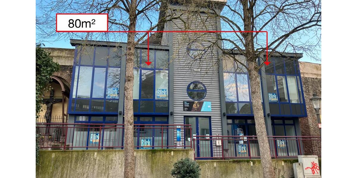 Repräsentative Galerie -oder Bürofläche mit ca. 80m², im historischen Stadtkern von Andernach zimmer