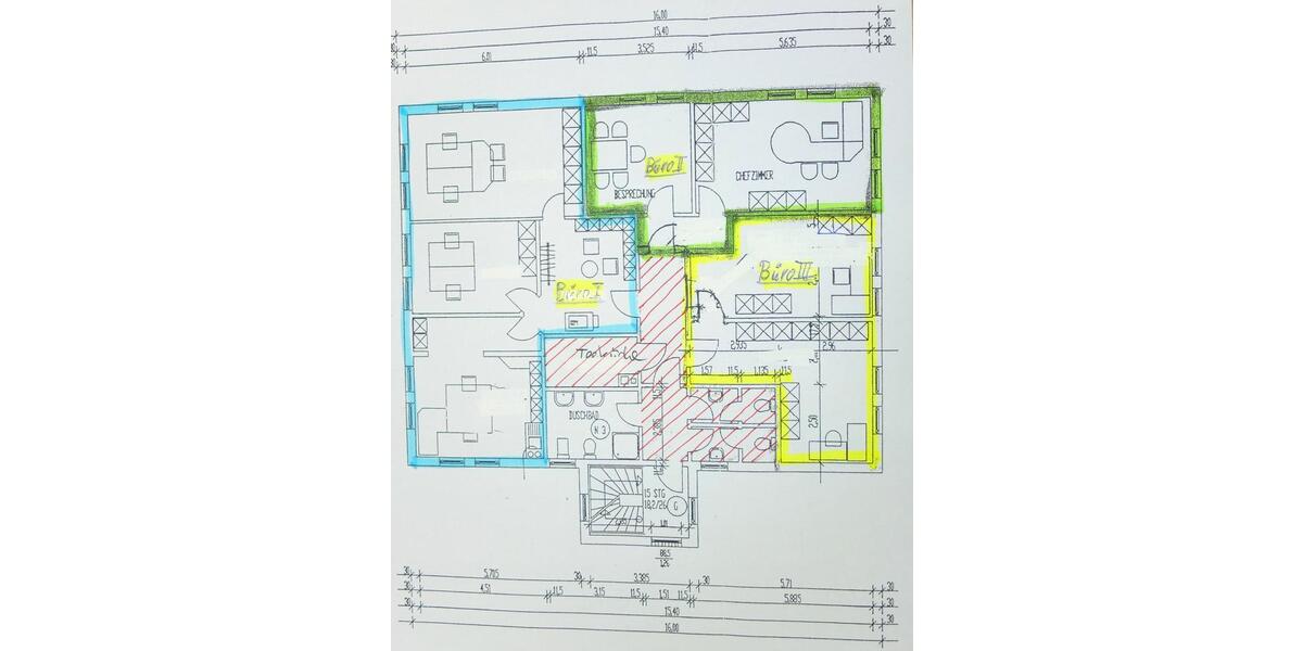 ca. 80 m² Büroräume im 1.OG., in gut frequentierter Lage zimmer