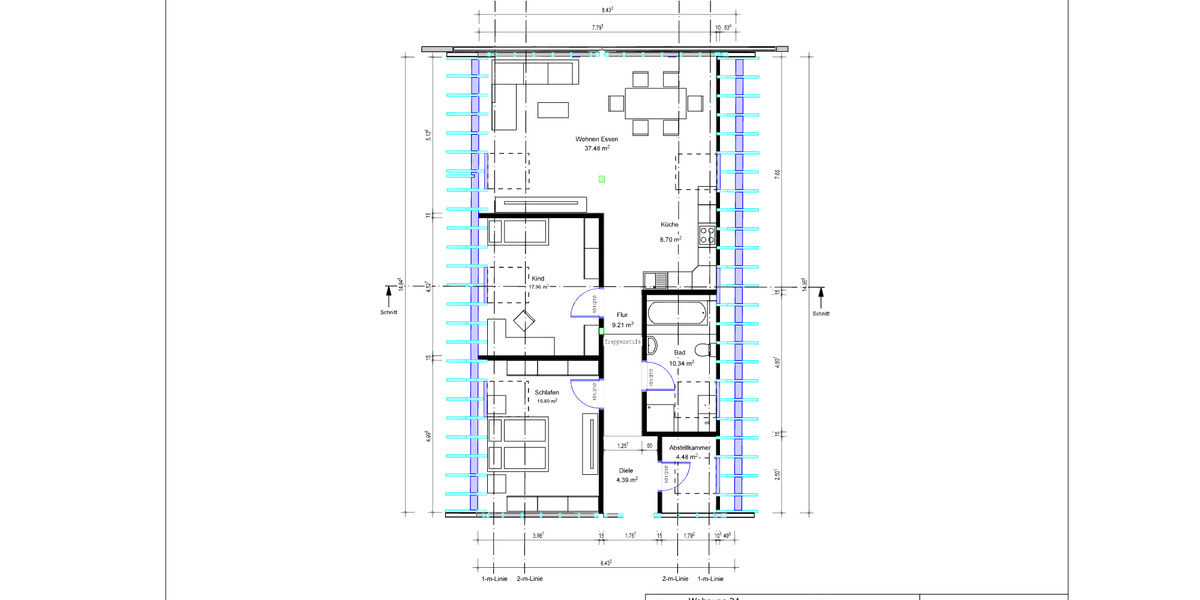 Geräumige 3-Zimmer Wohnung 3 zimmer