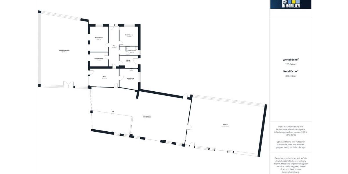 Gewerbeobjekt Hemmoor - 3.100&euro; | Angebot:22939862