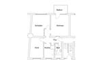 Hochparterre Braunschweig - 3 Zimmer, 68 m&sup2;, 630&euro; | Angebot:26648708
