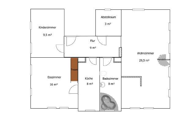 Maisonettenwohnung Oelsnitz (Erzgebirge) - 5 Zimmer, 95 m&sup2;, 535&euro; | Angebot:26647917