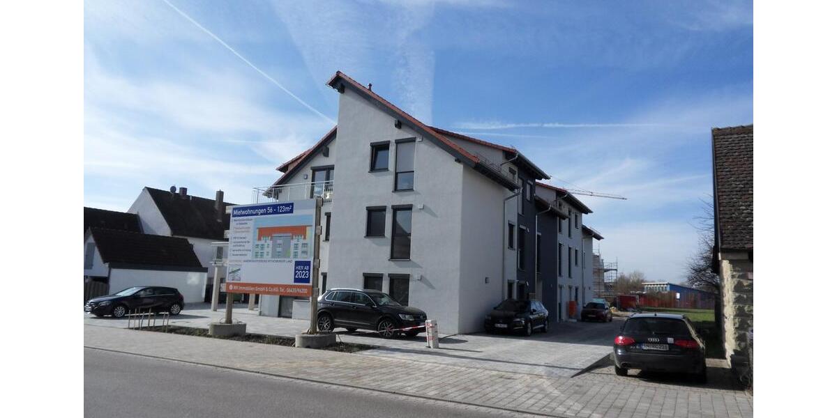 Etagenwohnung Gebsattel - 3 Zimmer, 91 m&sup2;, 900&euro; | Angebot:24946625