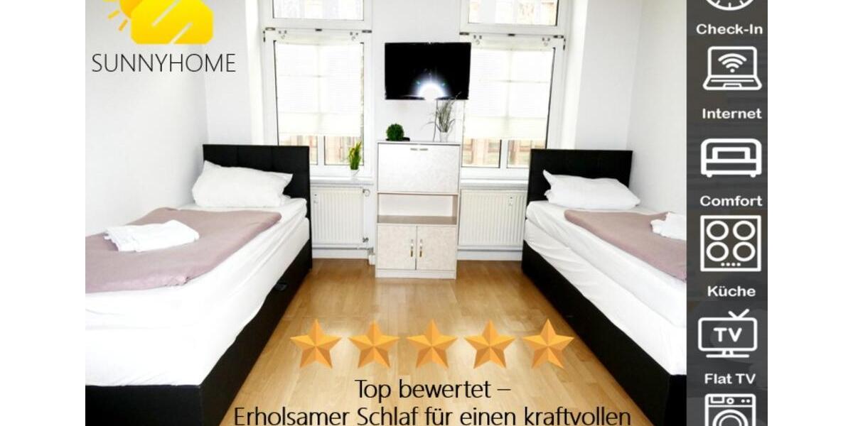 Monteurwohnung inkl. W-Lan, TV und Küche in Erfurt (ID 901) 3 zimmer