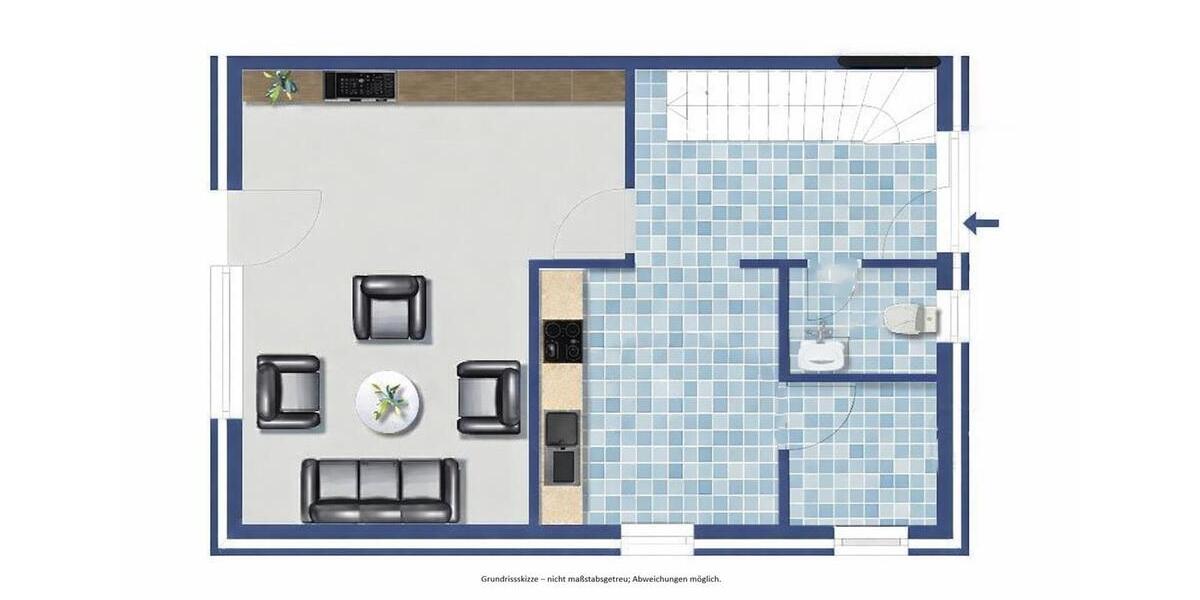Doppelhaushälfte Twistringen - 4 Zimmer, 100 m&sup2;, 910&euro; | Angebot:26050265