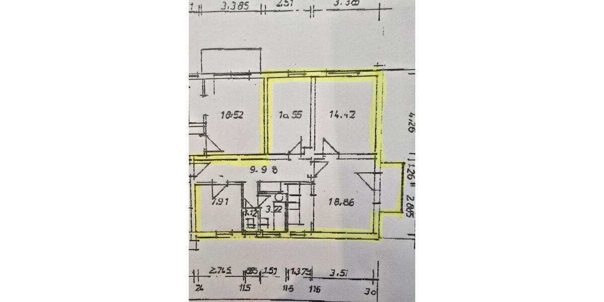 Helle 4 Zimmerwohnung in Pfreimd 4 zimmer