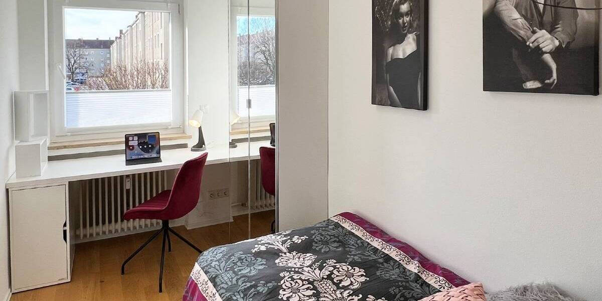 Etagenwohnung München Schwabing-Freimann - 4 Zimmer, 92 m&sup2;, 3.000&euro; | Angebot:26420182