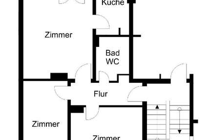 Wohnung Bremerhaven Geestemünde - 3 Zimmer, 60 m&sup2;, 358&euro; | Angebot:26682646