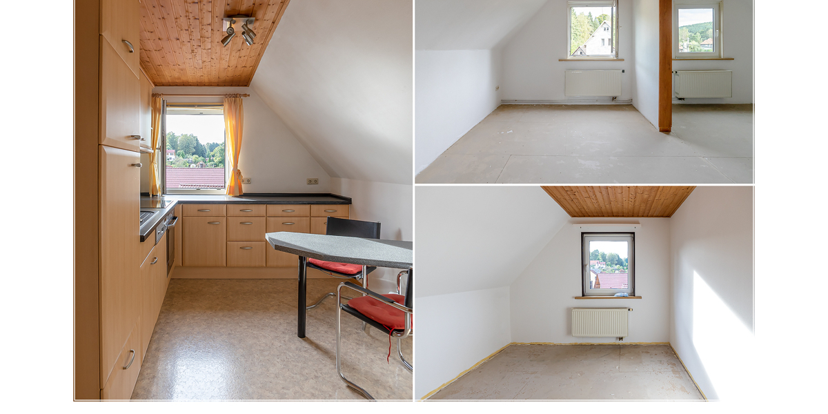 Erstbezug nach Renovierung, mit Einbauküche, Stellplatz möglich 2 zimmer