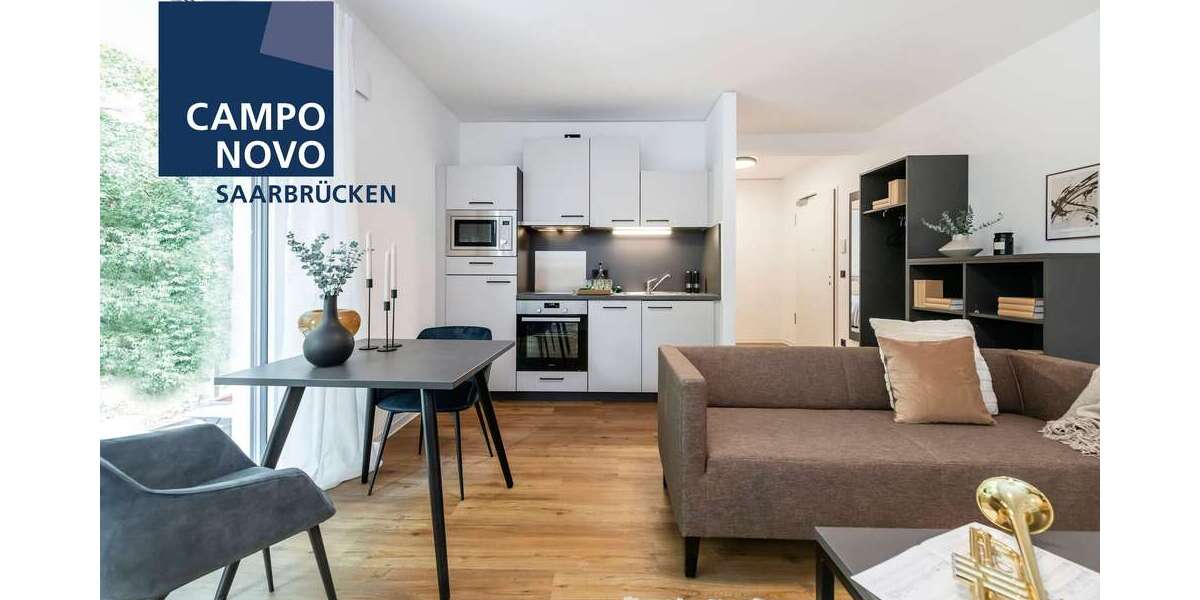 Etagenwohnung Saarbrücken St. Johann - 2 Zimmer, 61 m&sup2;, 968&euro; | Angebot:26465544