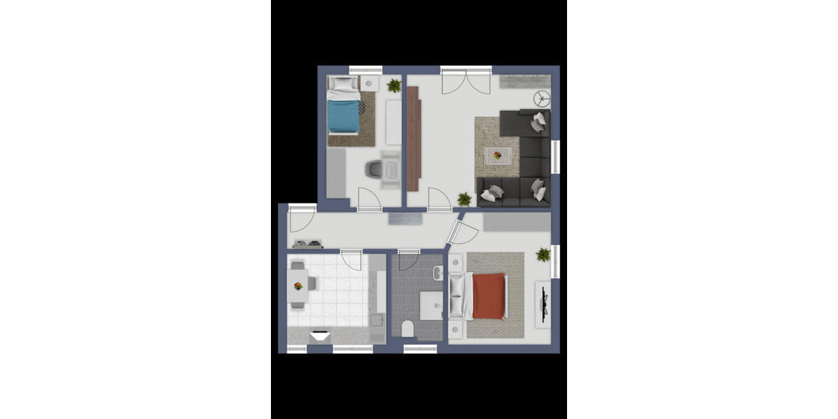 Etagenwohnung Lutherstadt Wittenberg - 3 Zimmer, 67 m&sup2;, 409&euro; | Angebot:25803358