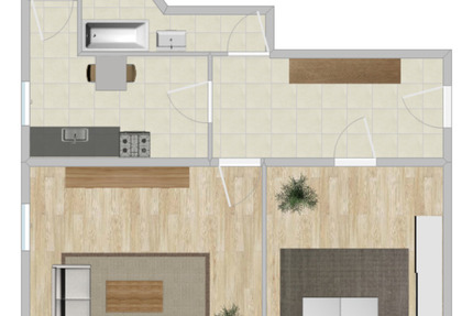 Wohnung Leuna - 2 Zimmer, 72 m&sup2;, 500&euro; | Angebot:25056103