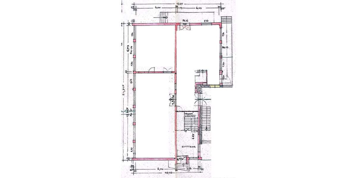 Über 2 Etagen - EG und UG mit Rampe und Garage - ProduktionBüroLagerAusstellungVerkauf zimmer