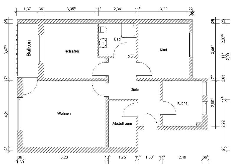 1. OG mit Balkon und Stellplatz: attraktive 3-Zimmer-Wohnung in Hermsdorf - Etagenwohnung Hohe Börde Hermsdorf | Angebot:27160706