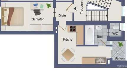 Wohnung zum Mieten in Wuppertal 427 € 40 m²