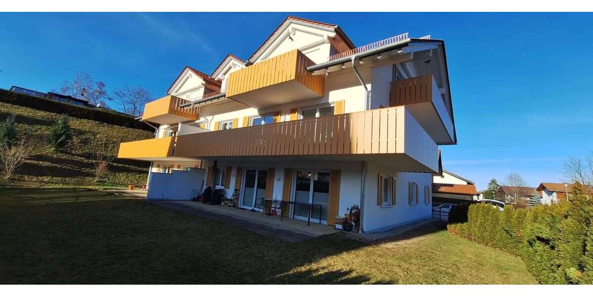 Etagenwohnung Füssen-Weidach Weidach - 4 Zimmer, 114 m&sup2;, 1.440&euro; | Angebot:24801623