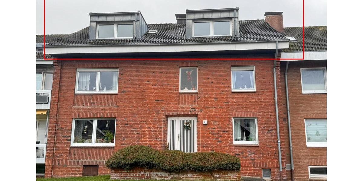 Dachgeschoßwohnung Borken - 3 Zimmer, 81 m&sup2;, 800&euro; | Angebot:24351906