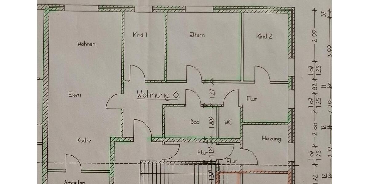 Etagenwohnung Surwold - 4 Zimmer, 103 m&sup2;, 1.220&euro; | Angebot:26697588