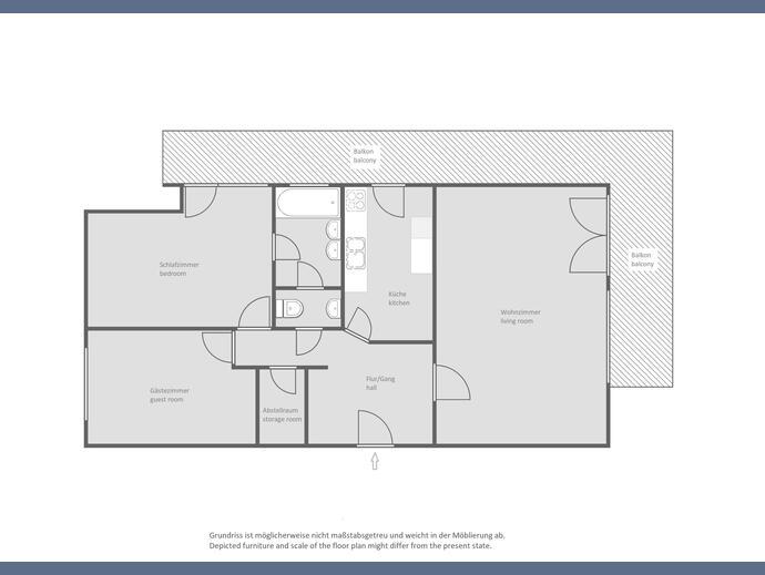 Wohnen auf Zeit München Au-Haidhausen - 3 Zimmer, 130 m&sup2;, 4.630&euro; | Angebot:26640172