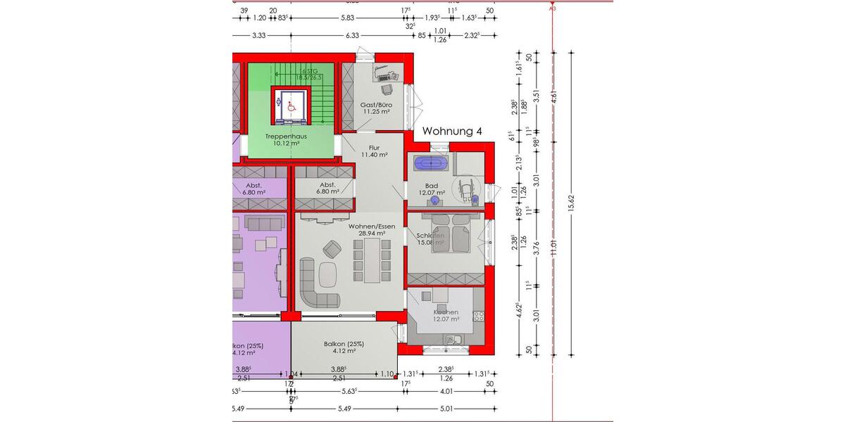 Wunderschöne Wohnung nah zur Innenstadt! 3 zimmer