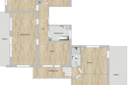 Schöne 5-Zimmer-Wohnung in guter Lage in Bötzingen 5 zimmer