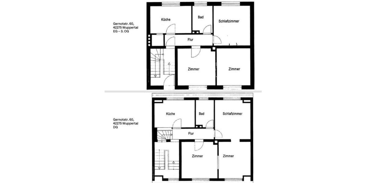 Renovierte helle 3 Zimmer Dachgeschoss Wohnung mit Aussicht 3 zimmer