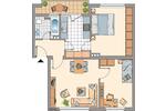 Etagenwohnung Duisburg Rheinhausen - 3 Zimmer, 67 m&sup2;, 579&euro; | Angebot:26566650