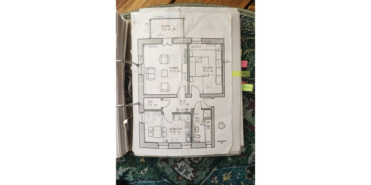 Wohnen auf Zeit Mannheim Niederfeld - 1 Zimmer, 78 m&sup2;, 600&euro; | Angebot:25078849