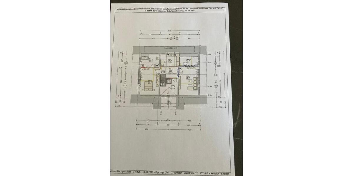 Dachgeschoßwohnung Berchtesgaden - 2 Zimmer, 85 m&sup2;, 1.200&euro; | Angebot:26408489