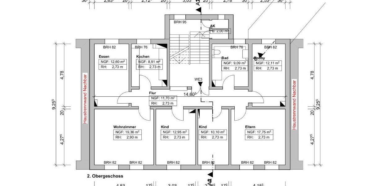 Etagenwohnung Markranstädt - 8 Zimmer, 117 m&sup2;, 1.041&euro; | Angebot:26547546