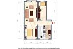 Etagenwohnung Döbeln Sörmitz - 3 Zimmer, 58 m&sup2;, 297&euro; | Angebot:26643483