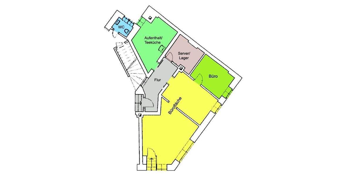 Ihr neues, liebevoll saniertes Büro mit vorteilhafter Raumaufteilung in Döbeln! 4 zimmer