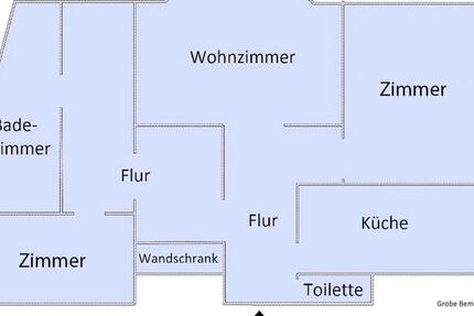 Schöne, helle 3,5-Zi Wohnung in Bremen nahe Waterfront