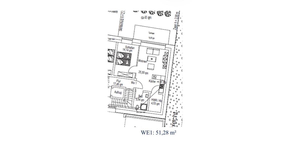Erdgeschoßwohnung Bechtolsheim - 2 Zimmer, 51 m&sup2;, 850&euro; | Angebot:26278773