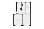 Etagenwohnung Hötensleben - 3 Zimmer, 54 m&sup2;, 183&euro; | Angebot:22644005
