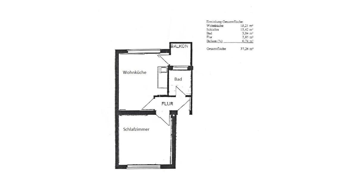 Wohnen auf Zeit Düsseldorf Stadtbezirk 8 - 1.5 Zimmer, 38 m&sup2;, 900&euro; | Angebot:26637245