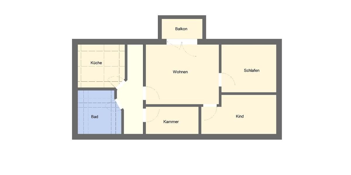 Etagenwohnung Boizenburg/Elbe Elbe - 3 Zimmer, 70 m&sup2;, 600&euro; | Angebot:26249640