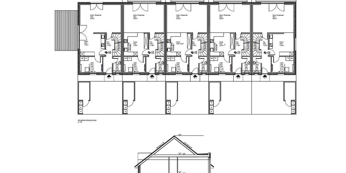 Reihenhaus Lüdersdorf - 4 Zimmer, 120 m&sup2;, 1.700&euro; | Angebot:26656516