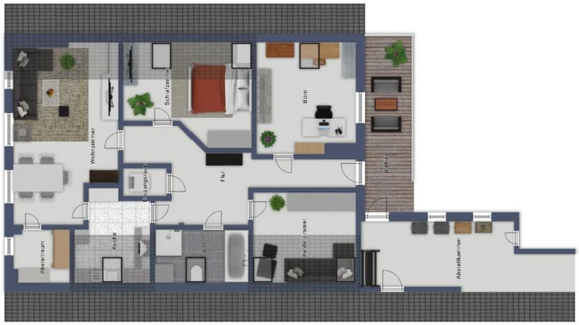 Dachgeschoßwohnung Cuxhaven Groden - 4 Zimmer, 100 m&sup2;, 890&euro; | Angebot:26648577