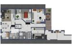 Dachgeschoßwohnung Cuxhaven Groden - 4 Zimmer, 100 m&sup2;, 890&euro; | Angebot:26648577