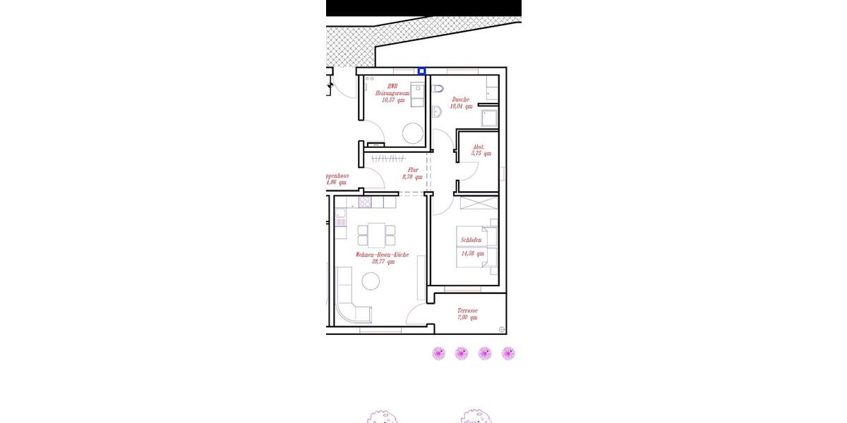 Erdgeschoßwohnung Hofgeismar - 1 Zimmer, 73 m&sup2;, 980&euro; | Angebot:26604145