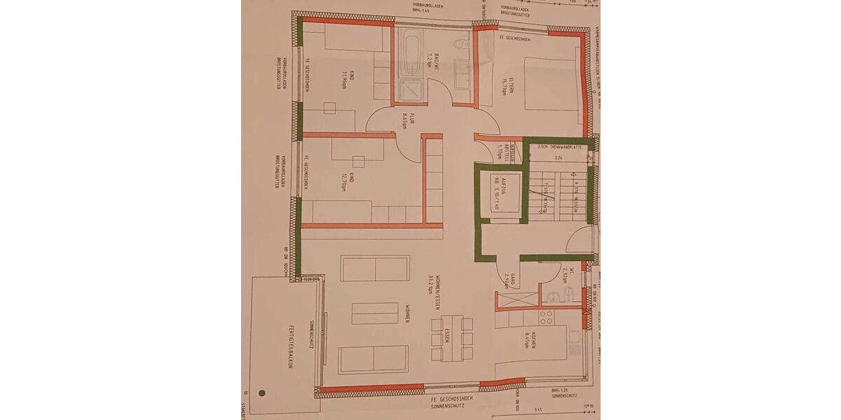 Erdgeschoßwohnung Überlingen - 4 Zimmer, 115 m&sup2;, 1.600&euro; | Angebot:26537346