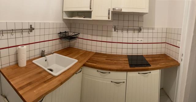 Erdgeschoßwohnung München Schwabing-Freimann - 1 Zimmer, 34 m&sup2;, 870&euro; | Angebot:26047312