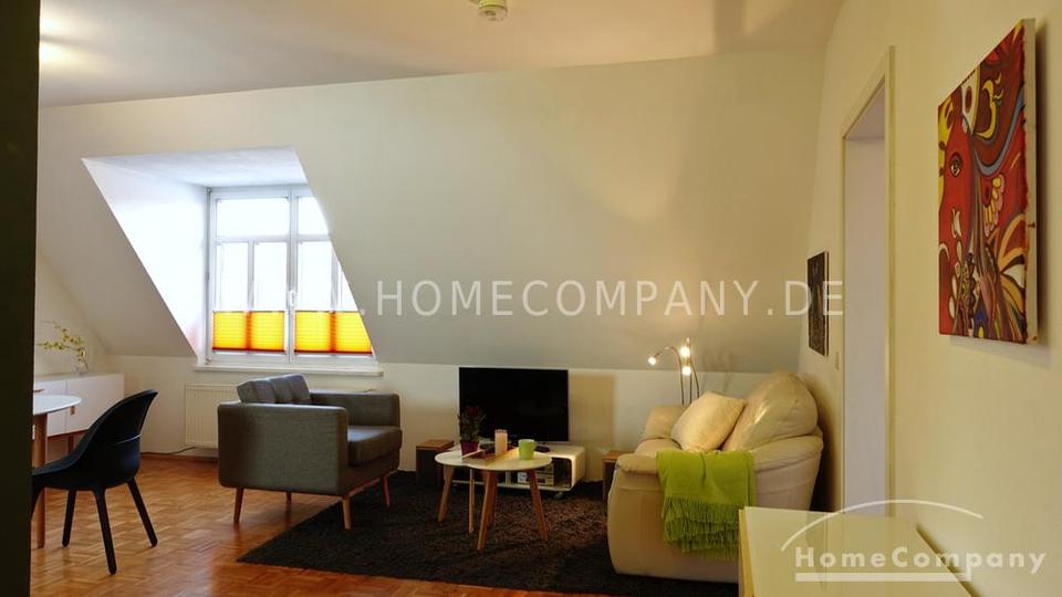 Wohnen auf Zeit Leipzig Altwest - 2 Zimmer, 51 m&sup2;, 1.100&euro; | Angebot:26548851