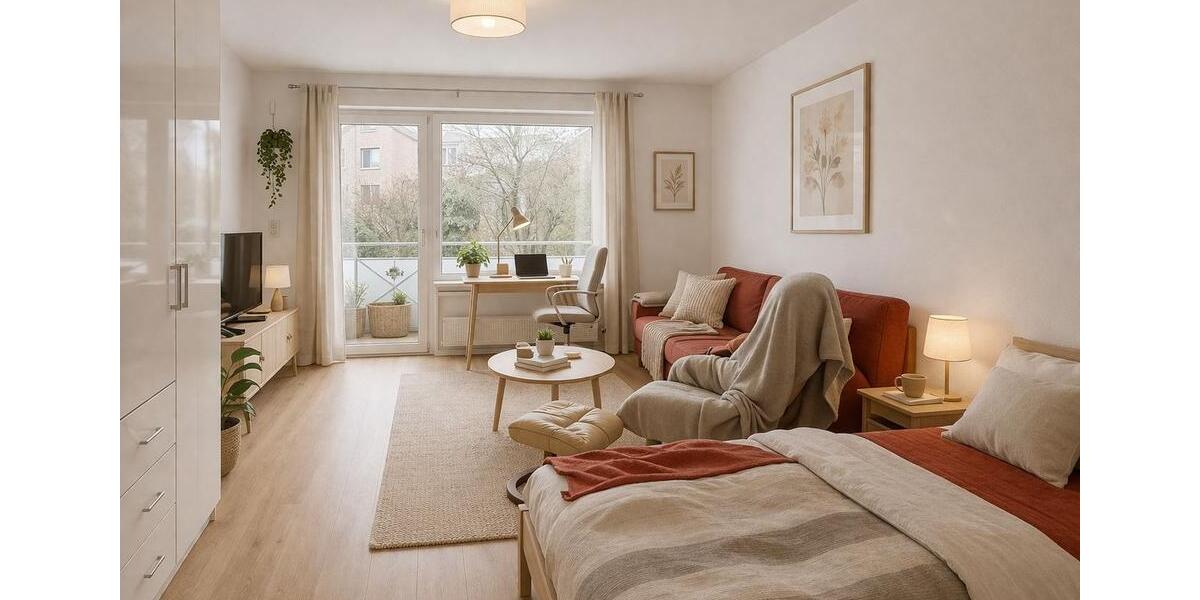 Etagenwohnung Schenefeld - 1 Zimmer, 37 m&sup2;, 1.250&euro; | Angebot:25966545