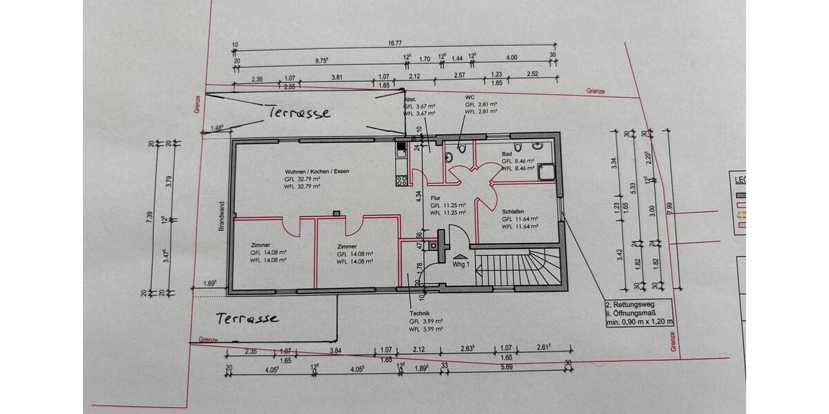 Etagenwohnung Wilnsdorf - 4 Zimmer, 120 m&sup2;, 1.320&euro; | Angebot:24218122