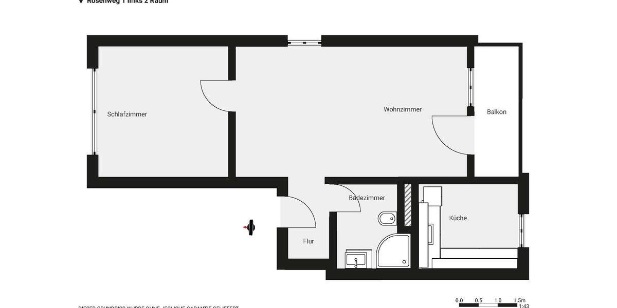 Etagenwohnung Wolkenstein - 2 Zimmer, 47 m&sup2;, 329&euro; | Angebot:24847122